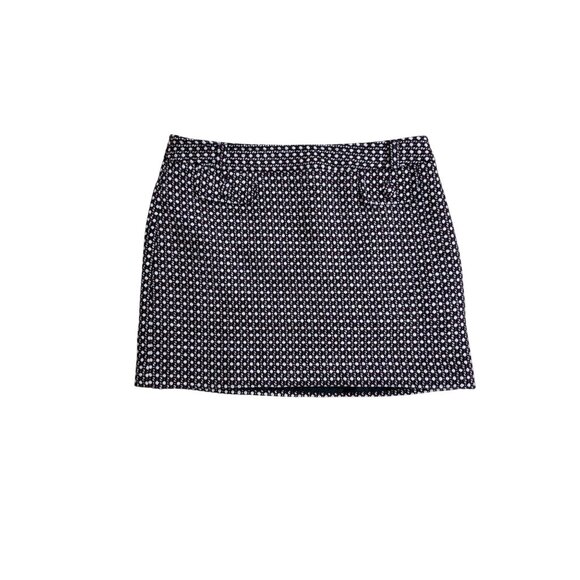 Banana Republic Tweed Wool Blend Mini Skirt 4P Maroon - Picture 1 of 3